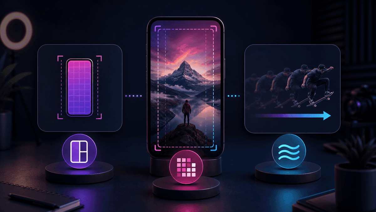 Source-backed visual summarizing Instagram Reels export specs for aspect ratio, frame rate, resolution, and upload quality