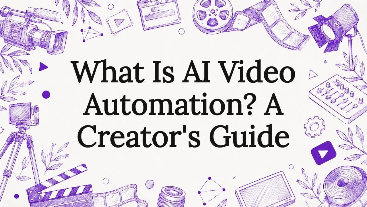What Is AI Video Automation? A Creator's Guide
