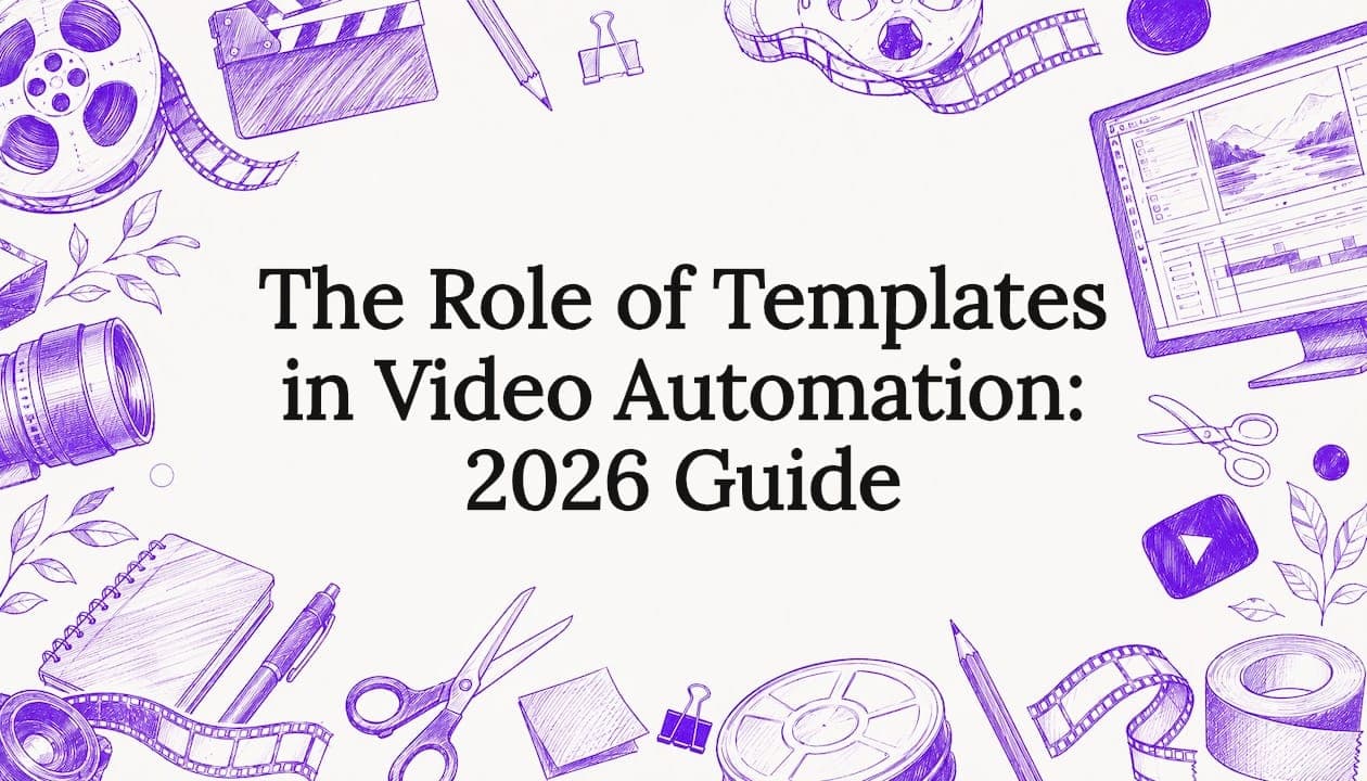 The Role of Templates in Video Automation: 2026 Guide