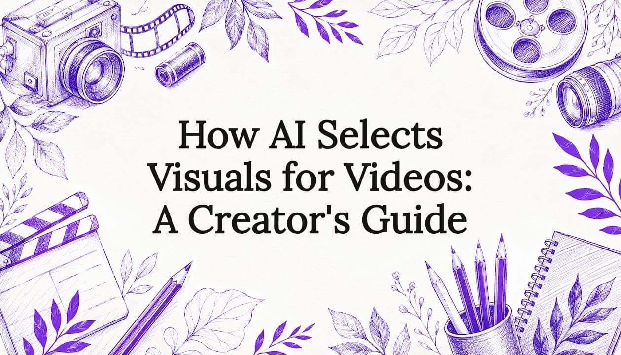 How AI Selects Visuals for Videos: A Creator's Guide